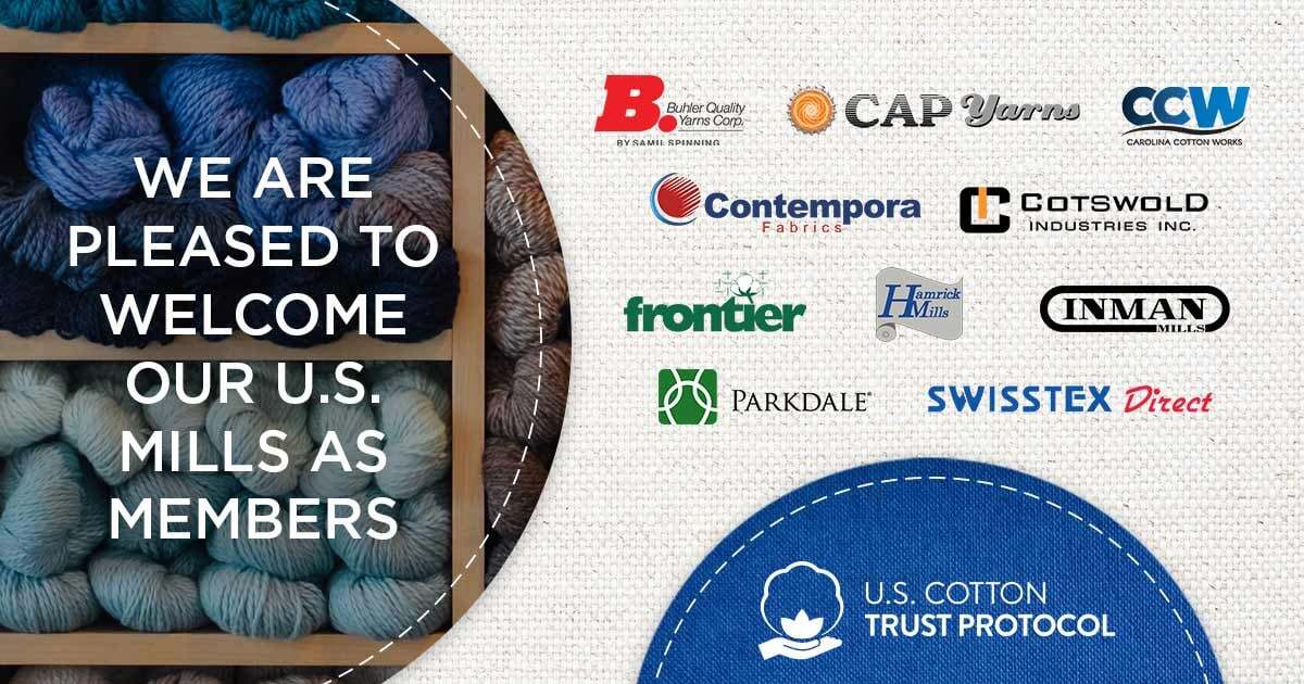 首批十家美国棉纺厂加入 U.S. Cotton Trust… COTTON USA